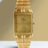 Titan Golden Dial Golden Metal Strap Analog Watch For Men